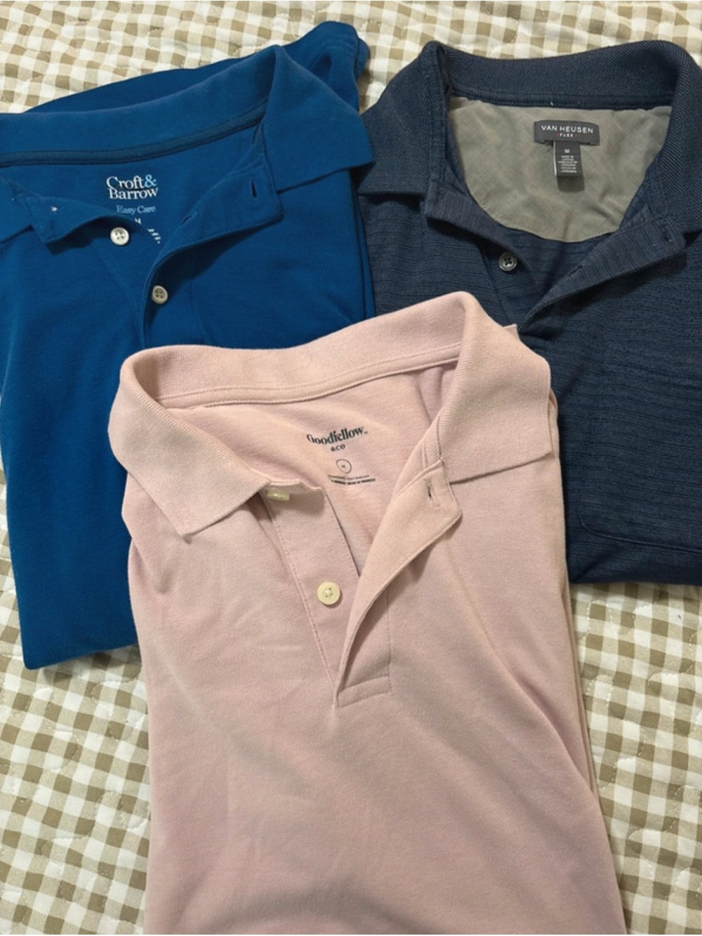 Men’s lot of 3 short sleeve polos